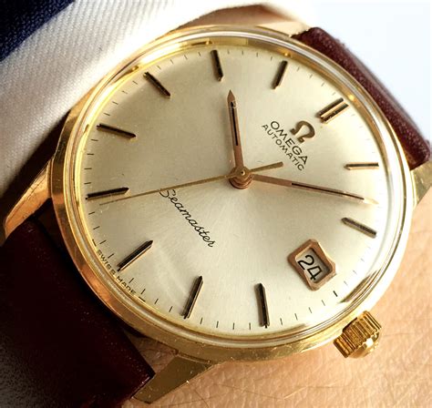 colorful omega watches|omega 18k solid gold watches.